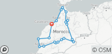  Gran recorrido de 16 días por Marruecos: excursión privada desde Casablanca - 20 destinos 