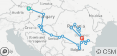  À la découverte de l\'Europe de l\'Est et des Balkans : Vienne et la Transylvanie 2028 - 15 jours (from Vienne to Bucarest) - 25 destinations 
