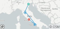  Het beste van Italië – Begeleide treinreis in een kleine groep - 11 bestemmingen 