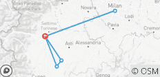  Hoogtepunten van Piemonte - Begeleide rondreis - 6 bestemmingen 
