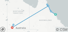  Australien: Von Nord-Queensland nach Uluru (ohne Segeltörn (ab April 2027)) - 15 Destinationen 