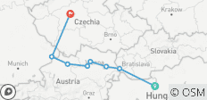  Perlen der Donau mit Prag 2028 - 8 Destinationen 