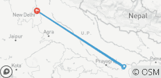  Excursión de 4 días a Varanasi desde Delhi - 4 destinos 