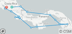 Costa Rica, Panama from the Pacific to the Atlantic via the Panama Canal 2027-2028