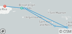  Splendours of the Caribbean 2026-2027 - 7 Days - 9 destinations 