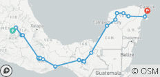  Mexico Explorer: Van Mexico-Stad naar de Riviera Maya - 24 bestemmingen 