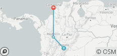  Het hart van Colombia – 9 dagen - 3 bestemmingen 