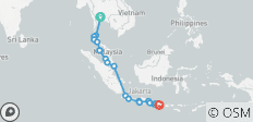  Bangkok to Bali - 24 destinations 