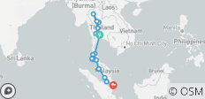  Het beste van Thailand en Maleisië (21 bestemmingen) - 21 bestemmingen 