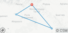  Die süße Toskana Dolce Toscana : Individuelle Reise mit Ausflügen in kleinen Gruppen 4 Tage3 Nächte - 4 Destinationen 