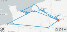  Active &amp; Discovery on the Seine with 2 Nights in Saint-Malo (Mont St. Michel Visit) 2028 - 23 destinations 