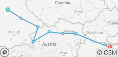  Weihnachtszeit auf der legendären Donau - 8 Destinationen 