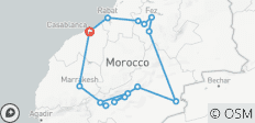  Esplendores de Marruecos: tour privado de lujo de 11 días por las ciudades imperiales y el desierto del Sáhara - 15 destinos 