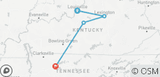  Spirits, Saddles &amp; Songs: Journey through Kentucky &amp; Tennessee - 4 destinations 