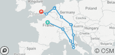  European Discovery (Hotels From Apr \'27, Summer, Start Paris, Classic) - 17 destinations 