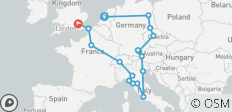  European Whirl (Hostels From Apr \'27, Summer, Start Amsterdam, Classic) - 17 destinations 