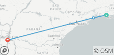  Höhepunkte von Brasilien und Iguazú 10 Tage - 5 Destinationen 