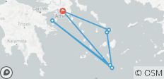  Greek Islands Explorer - 7 days - 8 destinations 