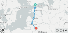  Helsinki Highlights &amp; Baltic Capitals - 9 days - 8 destinations 