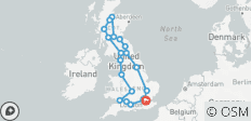  Great Britain Highlights - 7 days - 20 destinations 