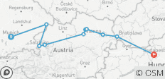  Les trésors du Danube : Munich - Budapest (2028) - 10 destinations 