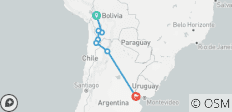  De 18 à 35 ans : La Bolivie et l\'Argentine authentiques (de La Paz à Buenos Aires, 7 destinations) - 7 destinations 