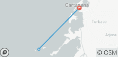  6 days – Cartagena &amp; Rosario Island &amp; Volcan del Totumo - 3 destinations 
