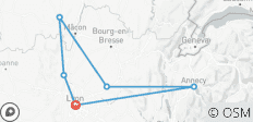  Rhône Valley: Lyon, Annecy, Burgundy, and the French Countryside - 6 destinations 