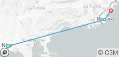  Relaxing Long Weekend in Nice with a Visit to Monaco - 3 destinations 
