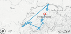  Schweiz ohne Grenzen: Alpen voller Abenteuer - 15 Destinationen 