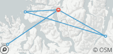  Het betoverende Tromsø: noorderlicht, rendieren, walvissen en hondenslee-tochten - 6 bestemmingen 