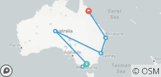  Groot Australisch avontuur – 15 dagen - 23 bestemmingen 