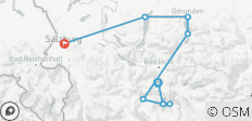  Austrian Gems - the Most Famous Lakes and Views - 9 destinations 