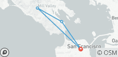  Golden Gate Days and Pacific Nights: A San Francisco Weekend - 4 destinations 