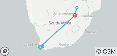  Klassieke safari door Kaapstad en Entabeni – 9 dagen - 14 bestemmingen 