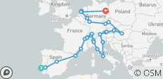  Toda Europa (55 destinos) - 55 destinos 
