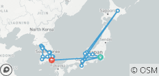  Eternal Japan and Korea - 24 destinations 