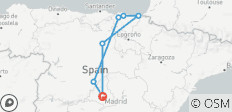 Basque Country from Madrid (7 destinations) - 7 destinations 