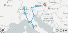  Une odyssée européenne (14 destinations) - 14 destinations 