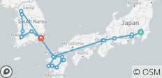  Japan\'s Beauties with Nagasaki and South Korea - 22 destinations 