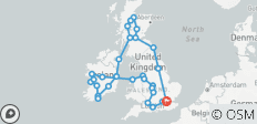  Londen, de Hooglanden, Ierland en Zuid-Engeland - 49 bestemmingen 