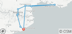 Catalonia, South of France and Andorra (10 destinations)
