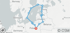 Fantastisch Polen &amp; de Baltische hoofdsteden – ROT - 20 bestemmingen 