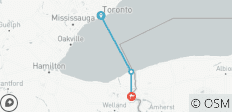  Toronto and Niagara (from Toronto to Niagara Falls) - 3 destinations 