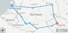  Prague et l\'Allemagne (16 destinations) - 16 destinations 