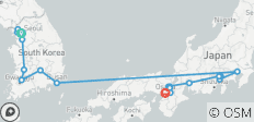  La Corée dans toute sa splendeur et le Japon incontournable (19 destinations) - 19 destinations 