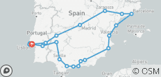  Alma española y Lisboa - 23 destinos 