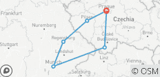  La magie de la Tchéquie (6 destinations) - 6 destinations 