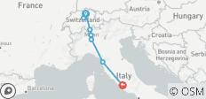 Swiss and Italian Spotlight (8 destinations)