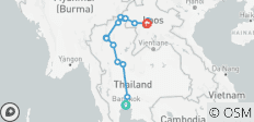  Temples of Thailand and the Essence of Laos (18 destinations) - 18 destinations 